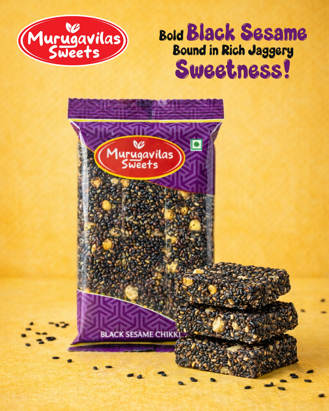 Black Sesame Chikki-1