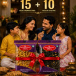 Murugavilas Sweets Family Combo Pack – 15 Groundnut Chikki + 10 Black Sesame Chikki (25 Packets)